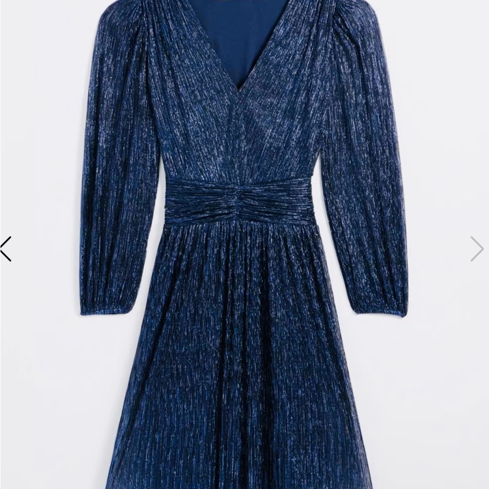 Navy Blue Dress - Picture 2 of 5